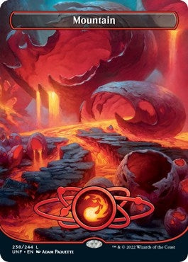 Image for Mountain (238) (Borderless) (238) (UNF) - Magic: The Gathering