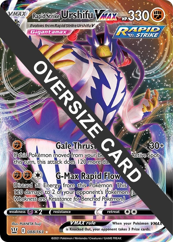 Image for Rapid Strike Urshifu VMAX (088/163) (PR) - Pokemon