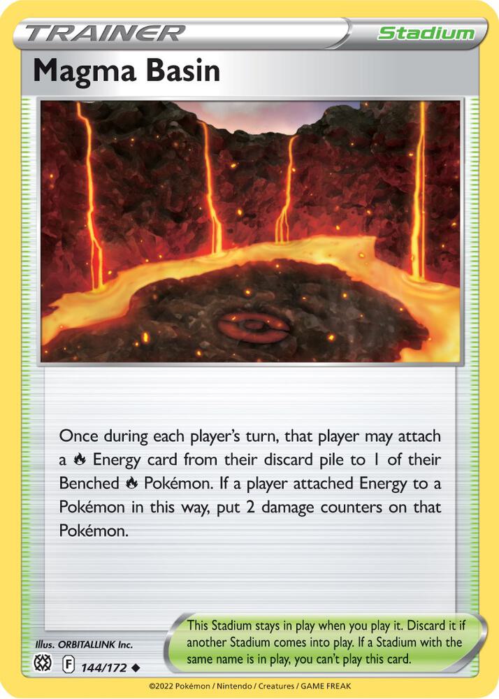 Magma Basin (144/172) (SWSH09)