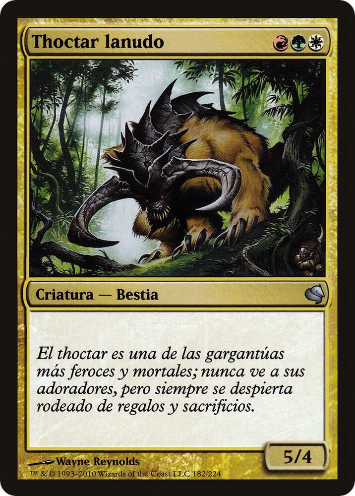 Woolly Thoctar (Spanish) - "Thoctar lanudo" (182) (PS11)