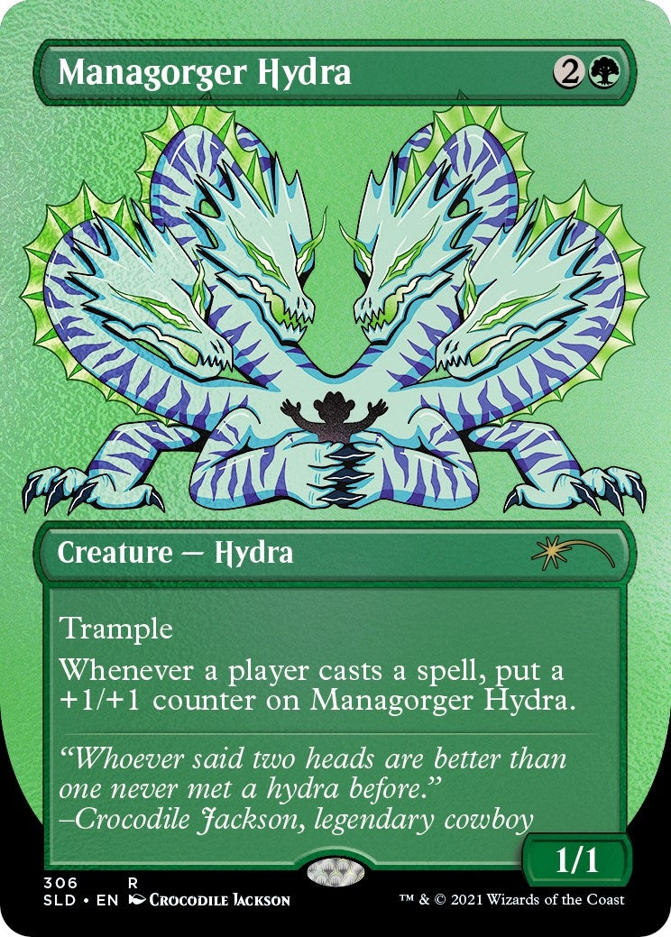 Image for Managorger Hydra (Foil Etched) (306) - Magic: The Gathering