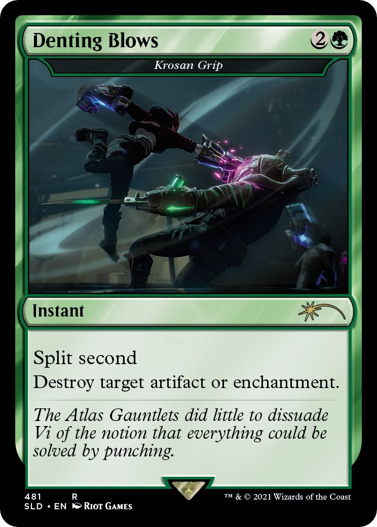 Image for Denting Blows - Krosan Grip (481) - Magic: The Gathering