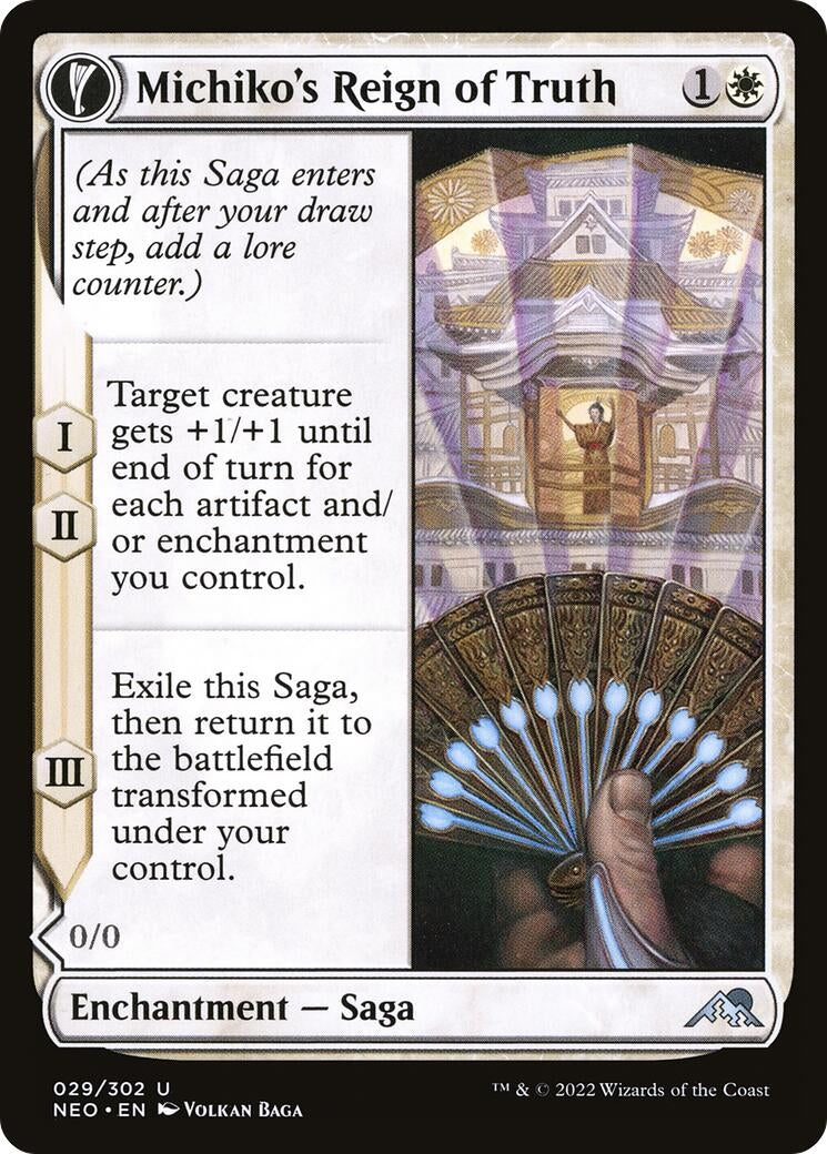 Image for Michiko's Reign of Truth (29) - Magic: The Gathering