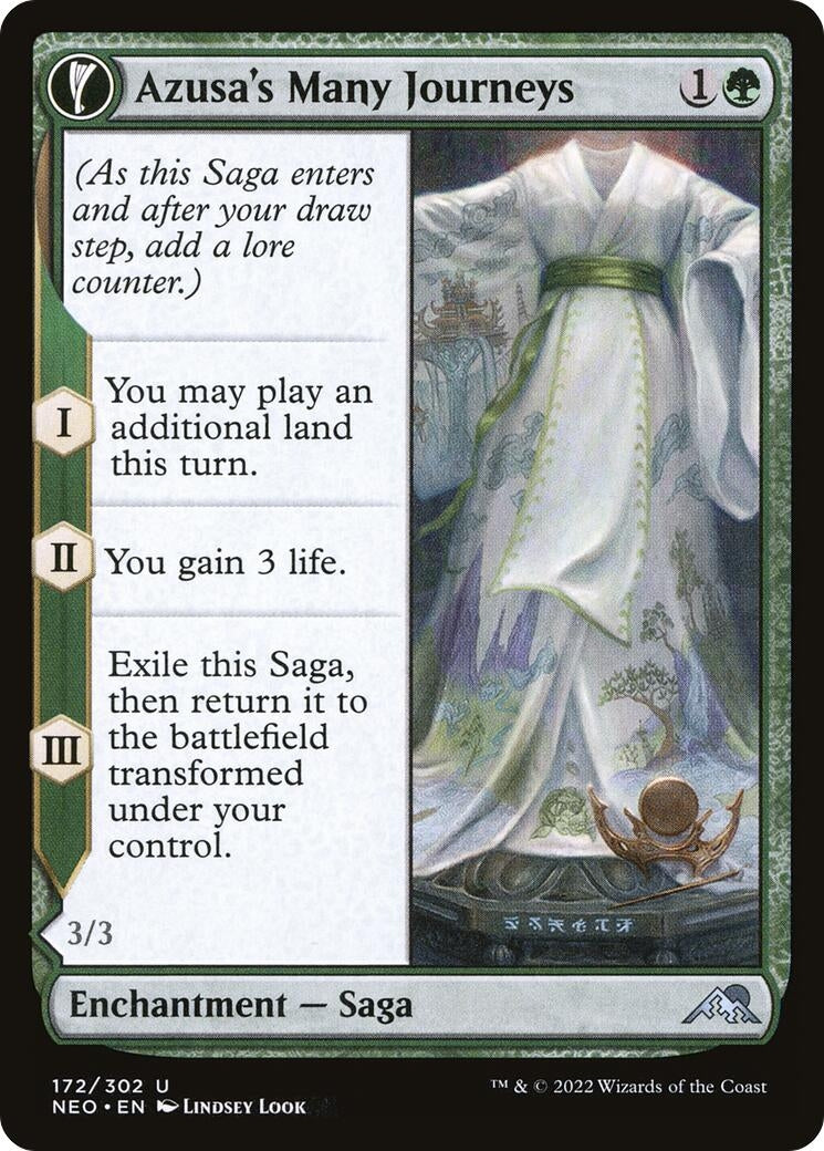 Image for Azusa's Many Journeys (172) - Magic: The Gathering