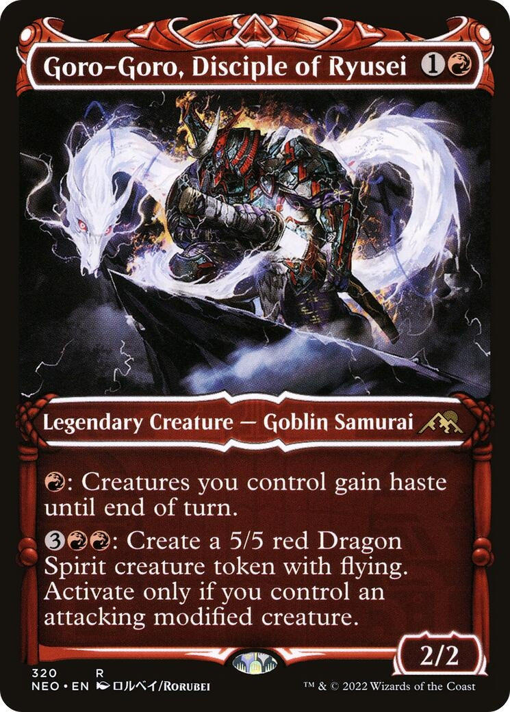 Image for Goro-Goro, Disciple of Ryusei (Showcase) (320) - Magic: The Gathering