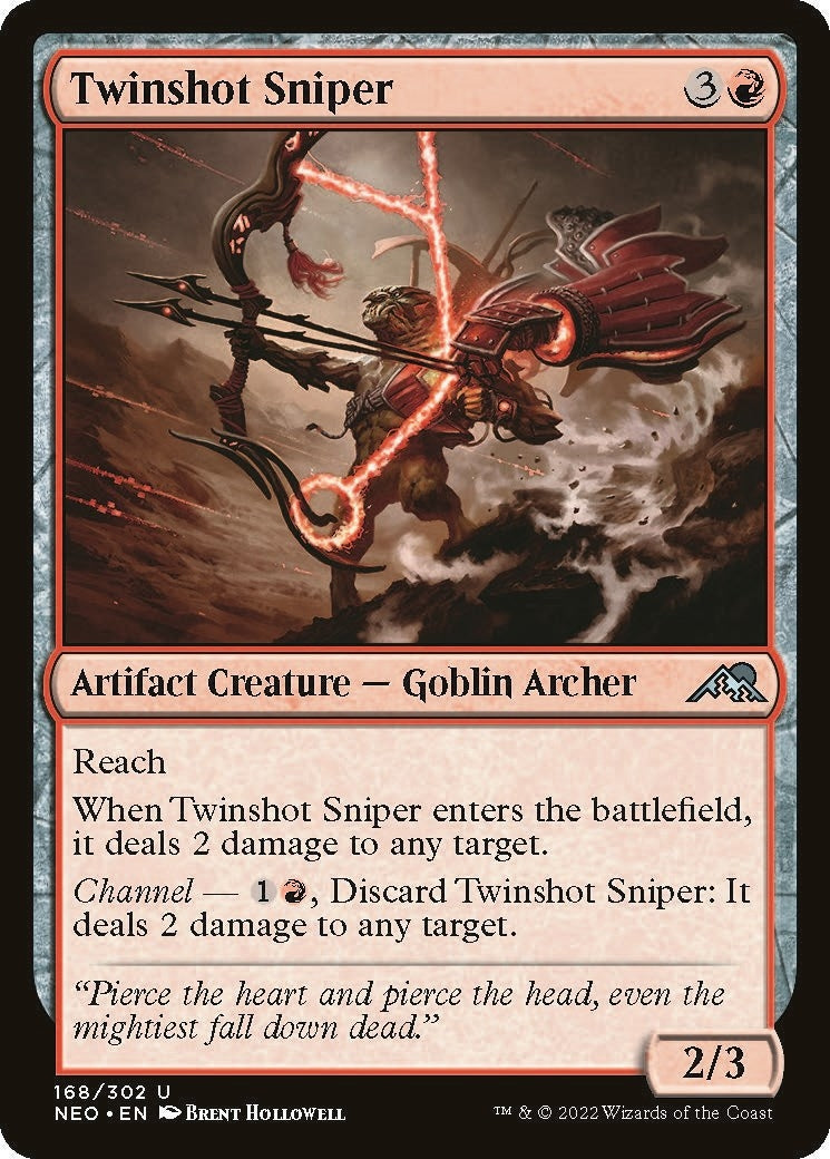 Image for Twinshot Sniper (168) - Magic: The Gathering