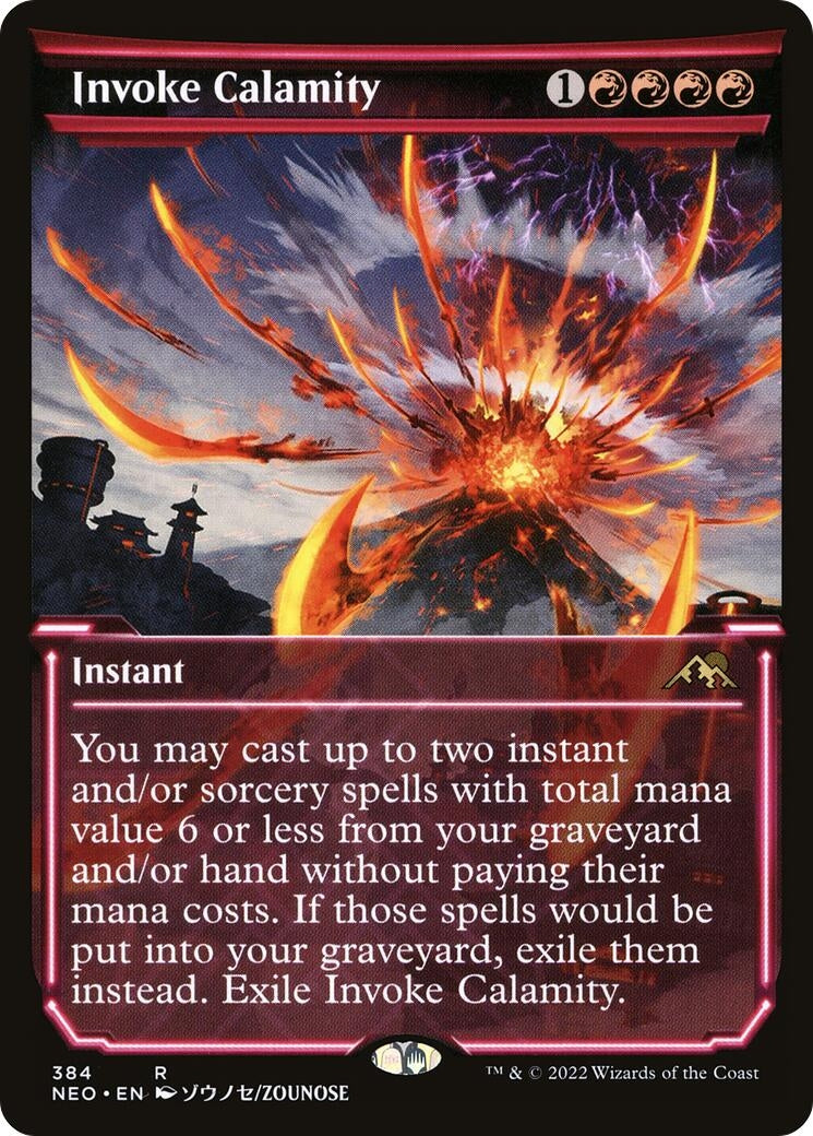 Image for Invoke Calamity (Showcase) (384) - Magic: The Gathering