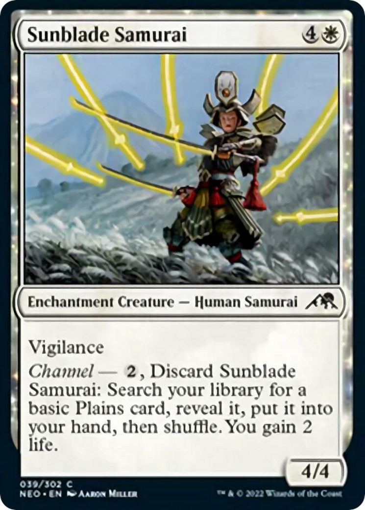 Image for Sunblade Samurai (39) - Magic: The Gathering