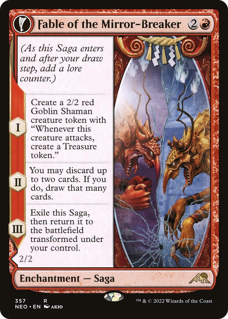 Image for Fable of the Mirror-Breaker (Showcase) (357) - Magic: The Gathering