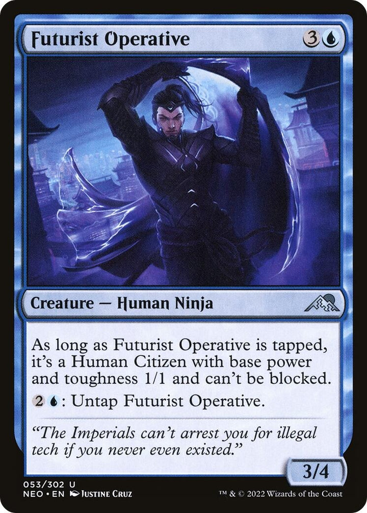 Image for Futurist Operative (53) - Magic: The Gathering