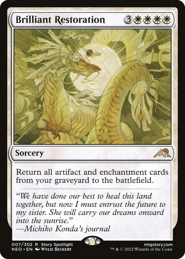 Image for Brilliant Restoration (7) - Magic: The Gathering