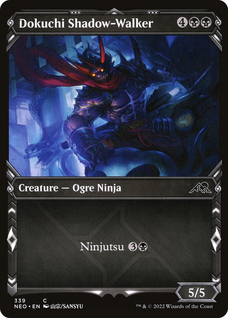 Image for Dokuchi Shadow-Walker (Showcase) (339) (NEO) - Magic: The Gathering