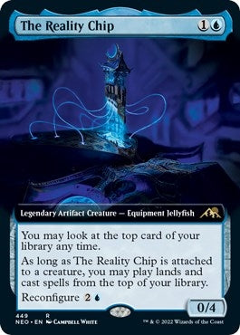Image for The Reality Chip (Extended Art) (449) (NEO) - Magic: The Gathering