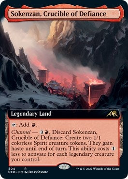 Image for Sokenzan, Crucible of Defiance (Extended Art) (504) - Magic: The Gathering