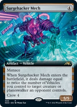 Image for Surgehacker Mech (Extended Art) (500) - Magic: The Gathering
