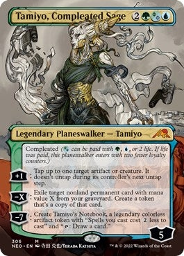 Image for Tamiyo, Compleated Sage (Borderless) (306) - Magic: The Gathering