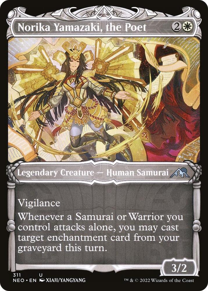 Image for Norika Yamazaki, the Poet (Showcase) (311) - Magic: The Gathering