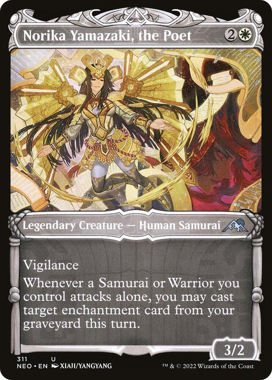 Image for Norika Yamazaki, the Poet (Showcase) (311) - Magic: The Gathering