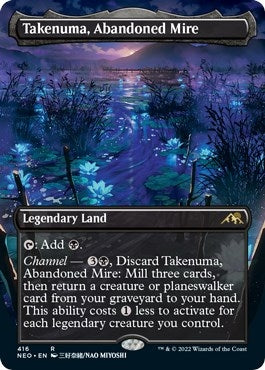 Image for Takenuma, Abandoned Mire (Borderless) (416) - Magic: The Gathering