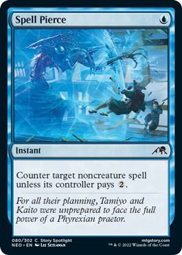 Image for Spell Pierce (80) - Magic: The Gathering