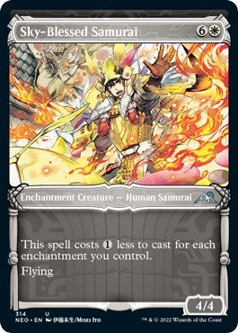 Image for Sky-Blessed Samurai (Showcase) (314) - Magic: The Gathering