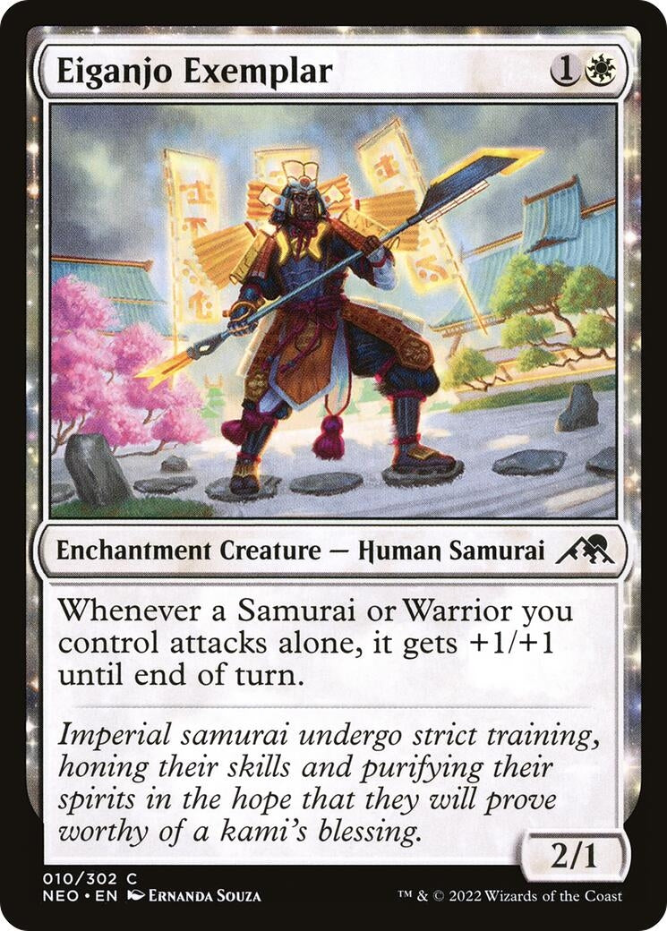Image for Eiganjo Exemplar (10) (NEO) - Magic: The Gathering