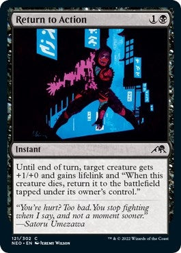 Image for Return to Action (121) - Magic: The Gathering