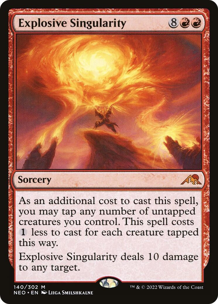 Image for Explosive Singularity (140) - Magic: The Gathering