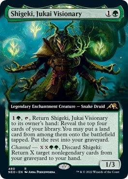 Image for Shigeki, Jukai Visionary (Extended Art) (480) - Magic: The Gathering