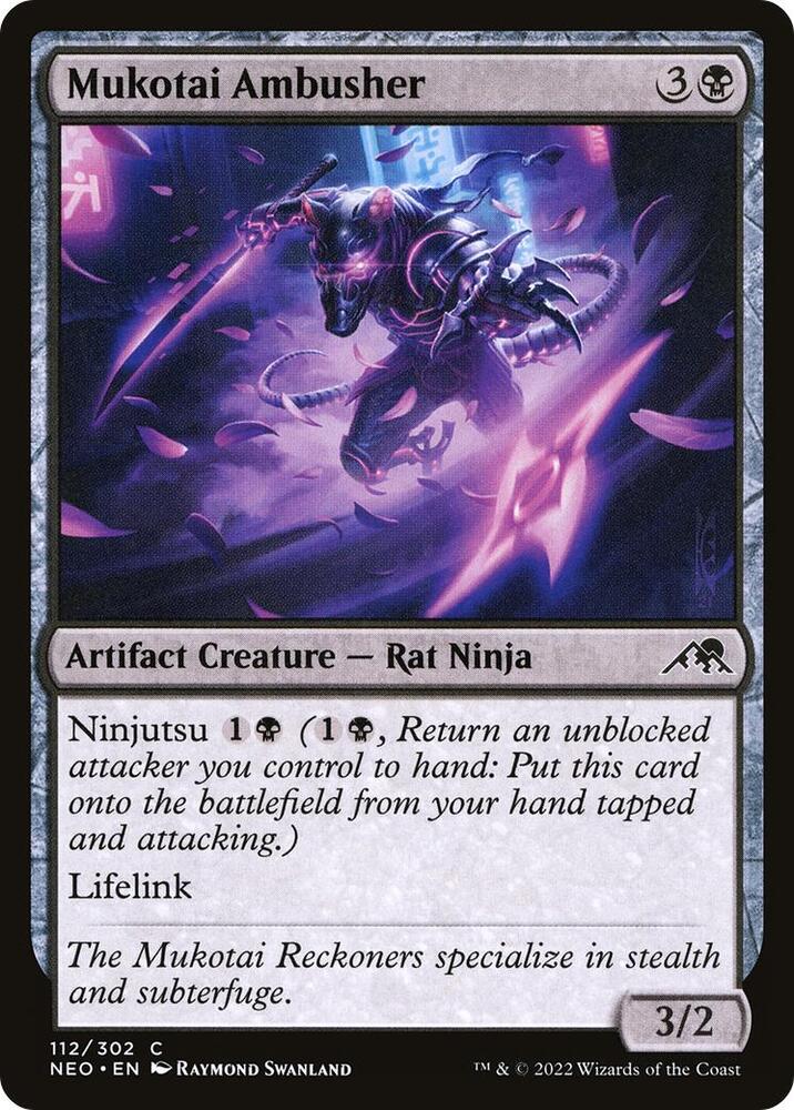 Image for Mukotai Ambusher (112) - Magic: The Gathering