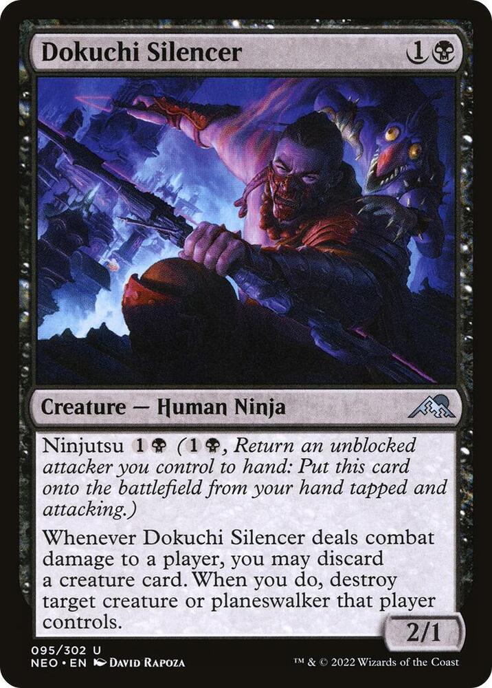 Image for Dokuchi Silencer (95) - Magic: The Gathering
