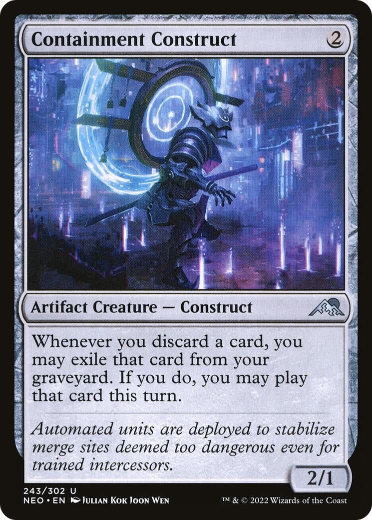 Image for Containment Construct (243) - Magic: The Gathering