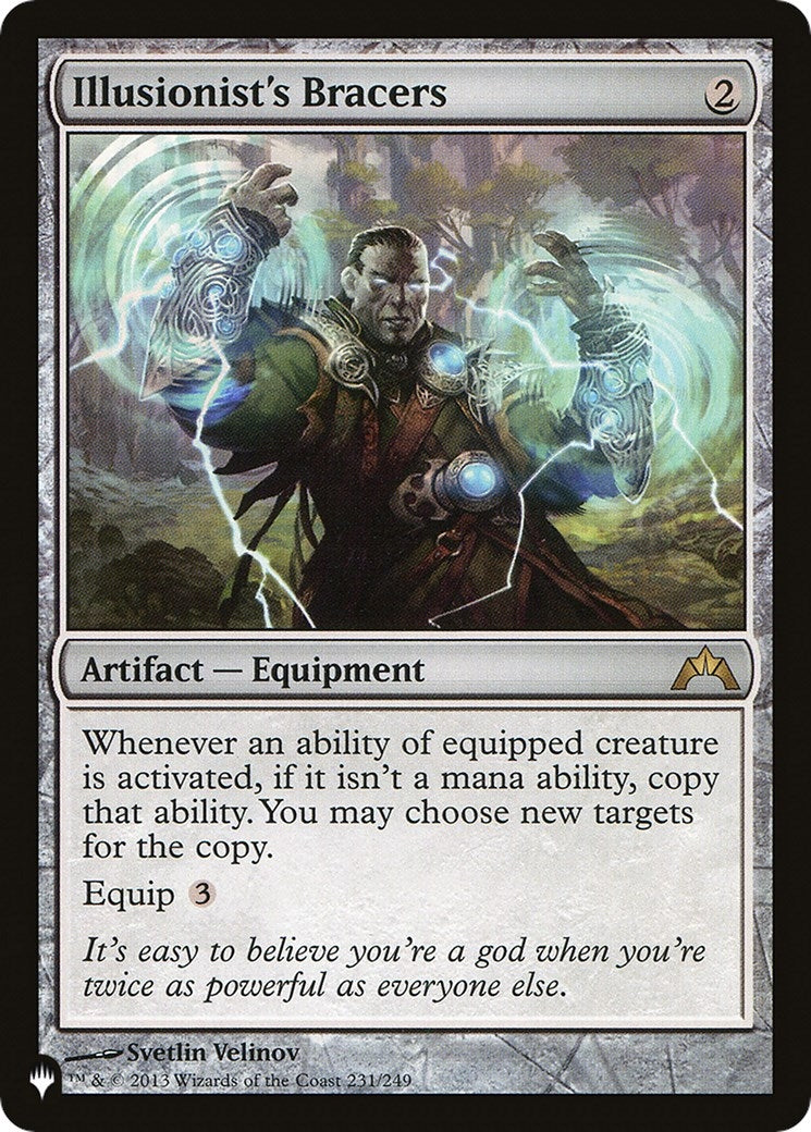 Image for Illusionist's Bracers (231/249) - Magic: The Gathering