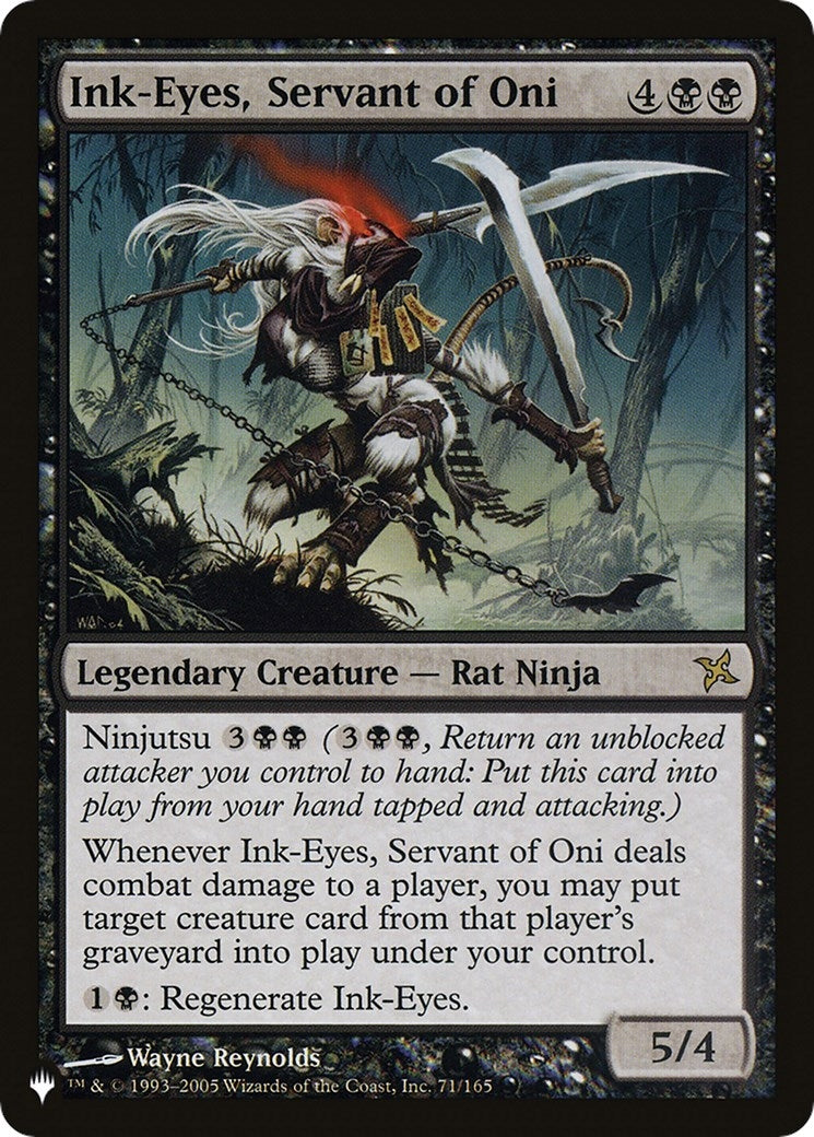 Image for Ink-Eyes, Servant of Oni (71/165) - Magic: The Gathering