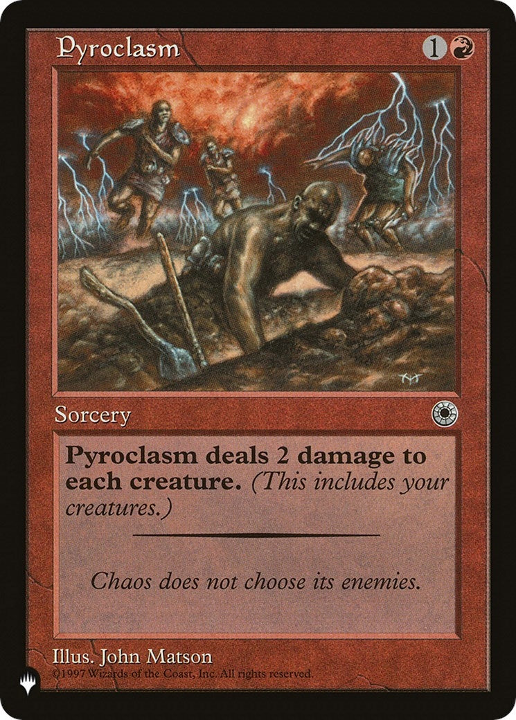 Image for Pyroclasm (LIST) - Magic: The Gathering