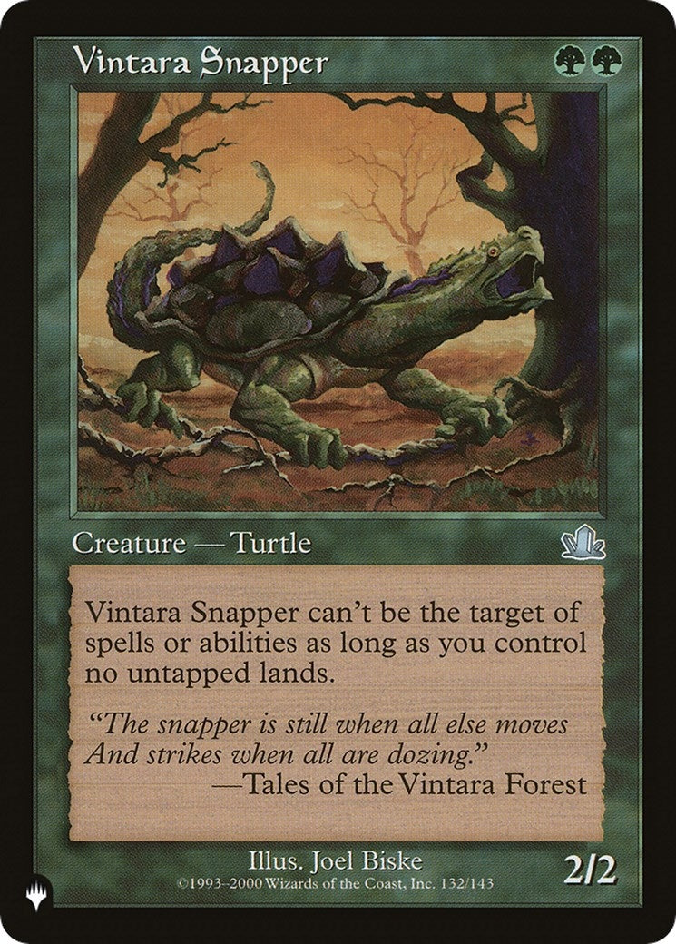 Image for Vintara Snapper (132/143) - Magic: The Gathering