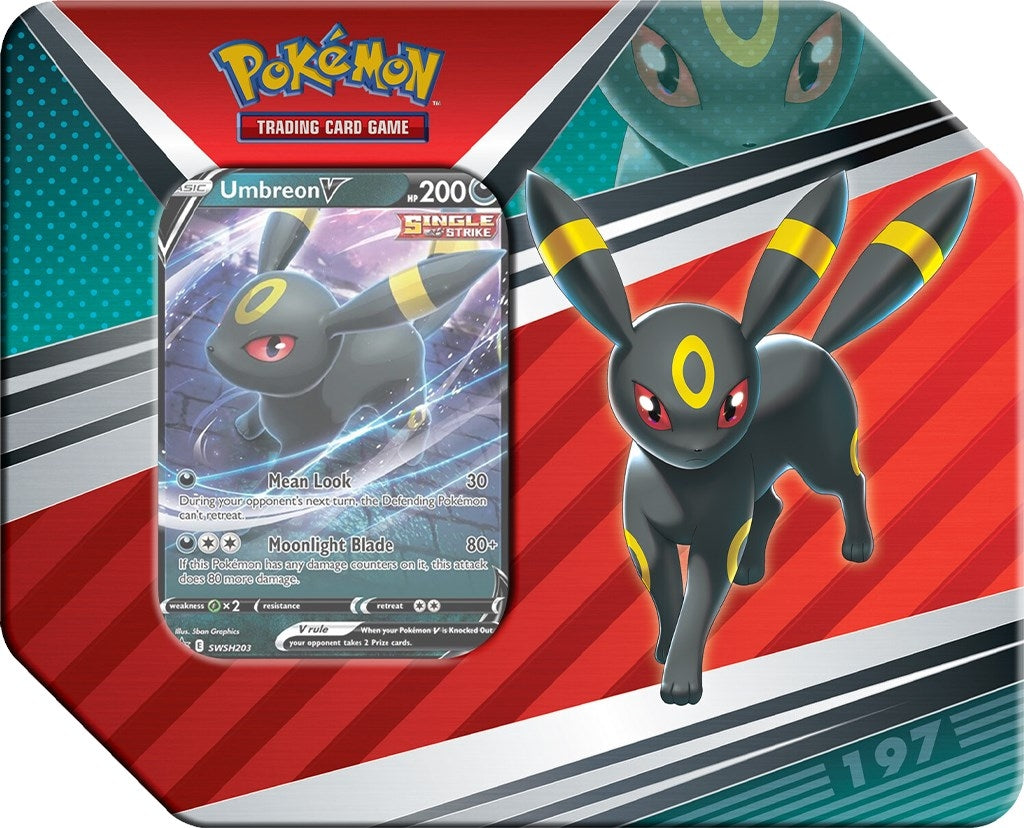 Image for V Heroes Tin [Umbreon V] - Pokemon