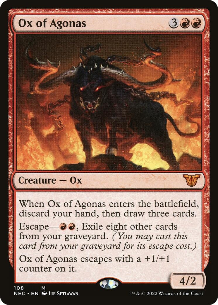 Image for Ox of Agonas (108) (NEC) - Magic: The Gathering
