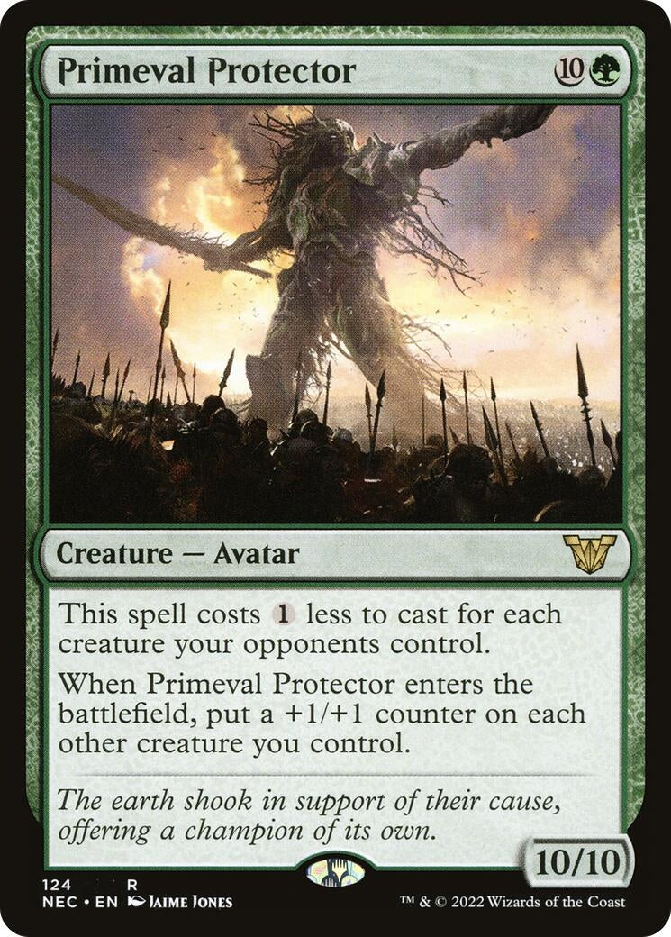 Image for Primeval Protector (124) (NEC) - Magic: The Gathering