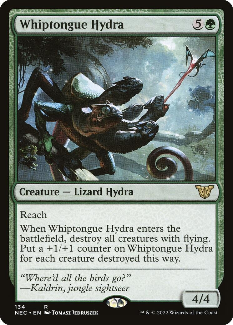 Image for Whiptongue Hydra (134) - Magic: The Gathering