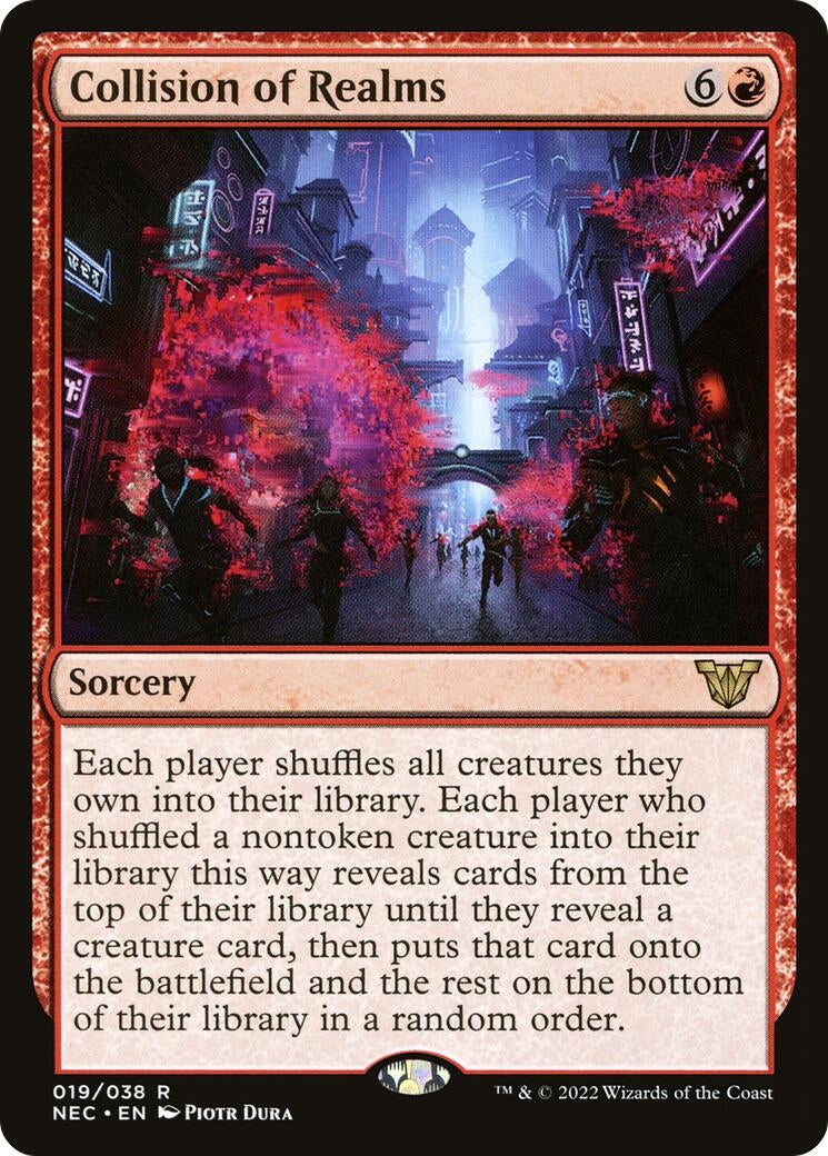Image for Collision of Realms (19) (NEC) - Magic: The Gathering