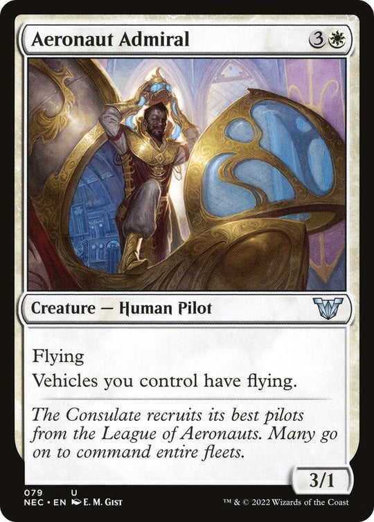 Image for Aeronaut Admiral (79) (NEC) - Magic: The Gathering