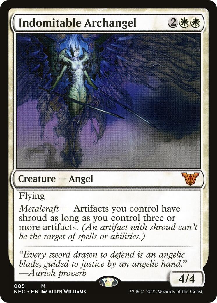 Image for Indomitable Archangel (85) (NEC) - Magic: The Gathering