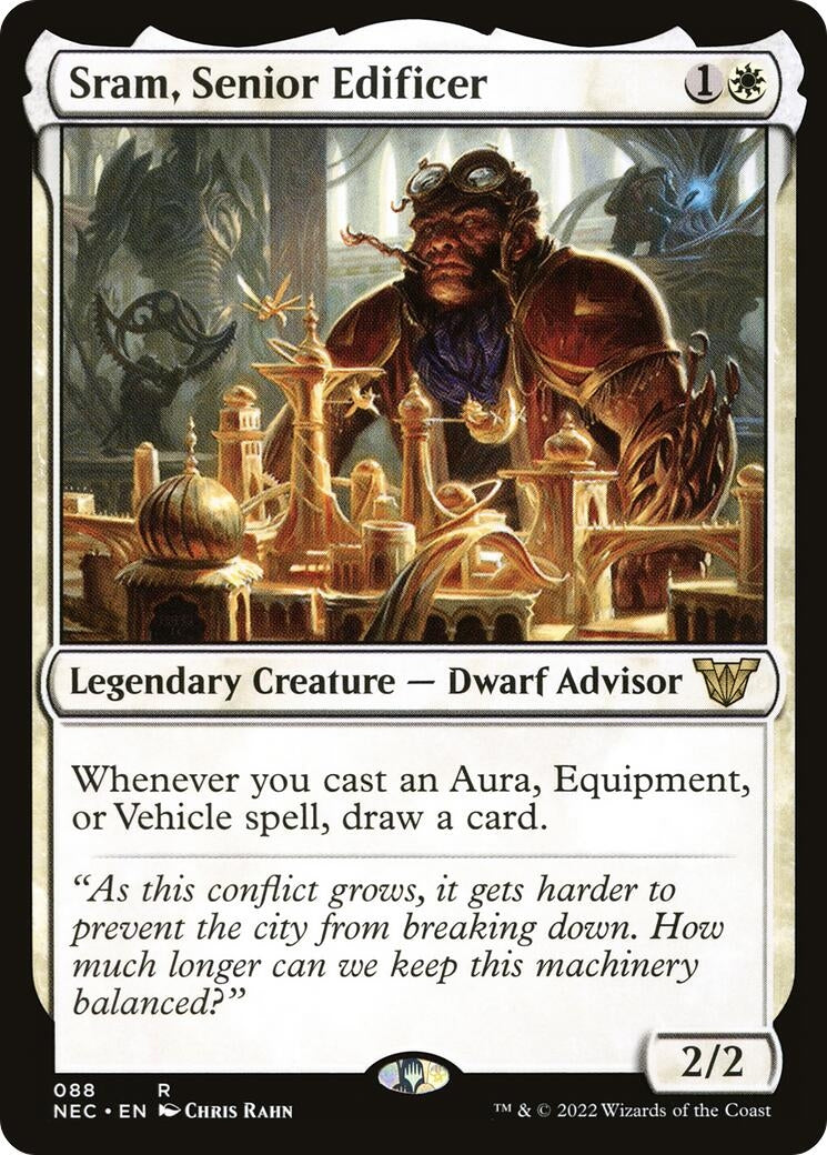 Image for Sram, Senior Edificer (88) - Magic: The Gathering