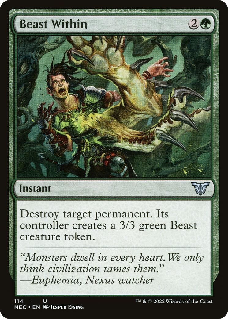 Image for Beast Within (114) (NEC) - Magic: The Gathering