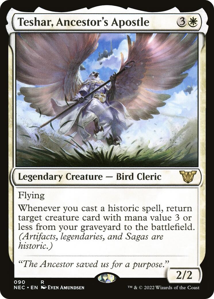 Image for Teshar, Ancestor's Apostle (90) (NEC) - Magic: The Gathering