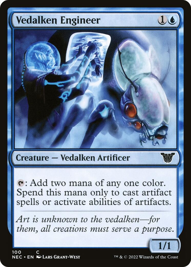 Image for Vedalken Engineer (100) (NEC) - Magic: The Gathering