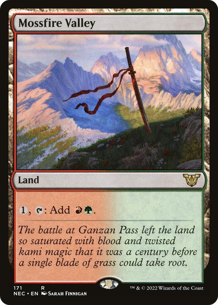 Image for Mossfire Valley (171) - Magic: The Gathering