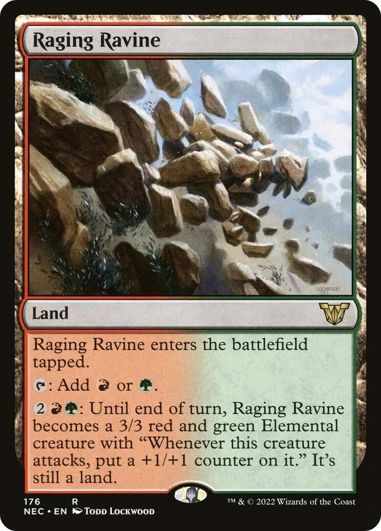 Image for Raging Ravine (176) (NEC) - Magic: The Gathering
