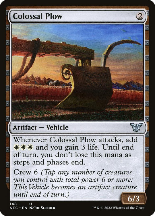 Image for Colossal Plow (148) (NEC) - Magic: The Gathering